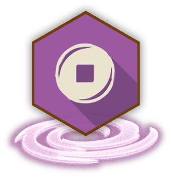 Purple attribute icon